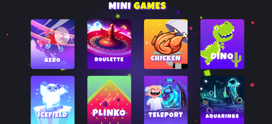 casino mini games